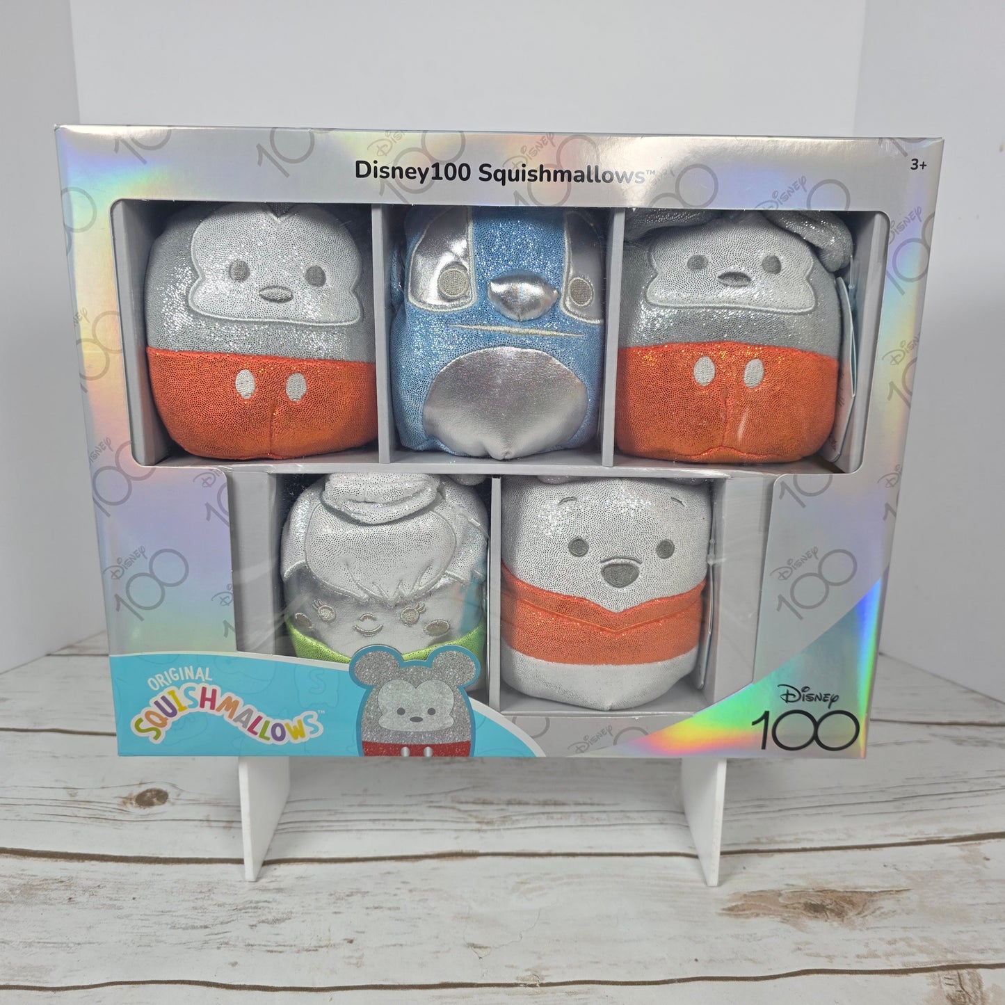NIB New Disney Squishmallows Disney100 Set of 5