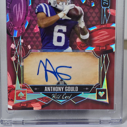 Autographed Anthony Gould Wild Card 5 Card Draw 2/2