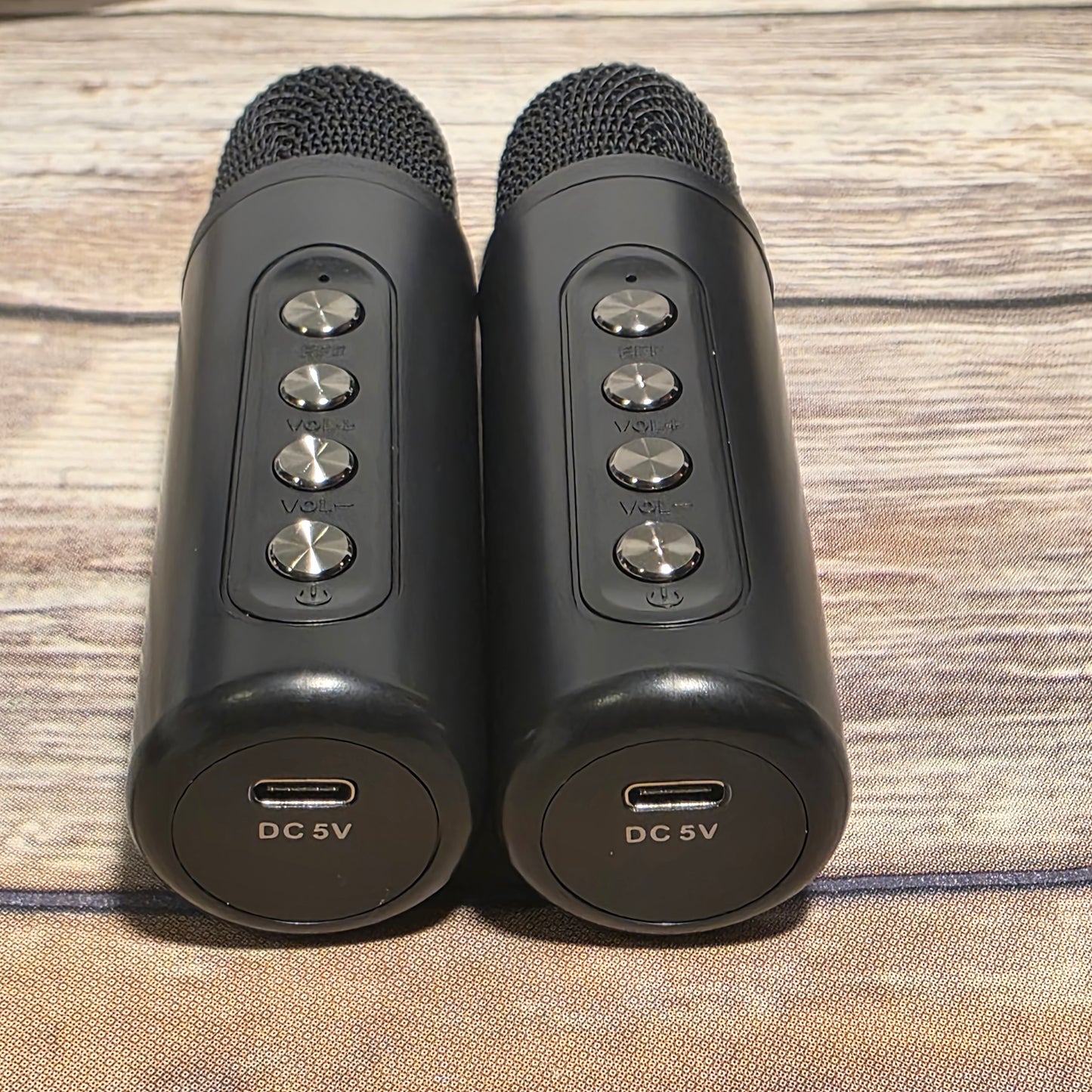 NIB New Courpal Karaoke Machine with 2 Microphones Bluetooth