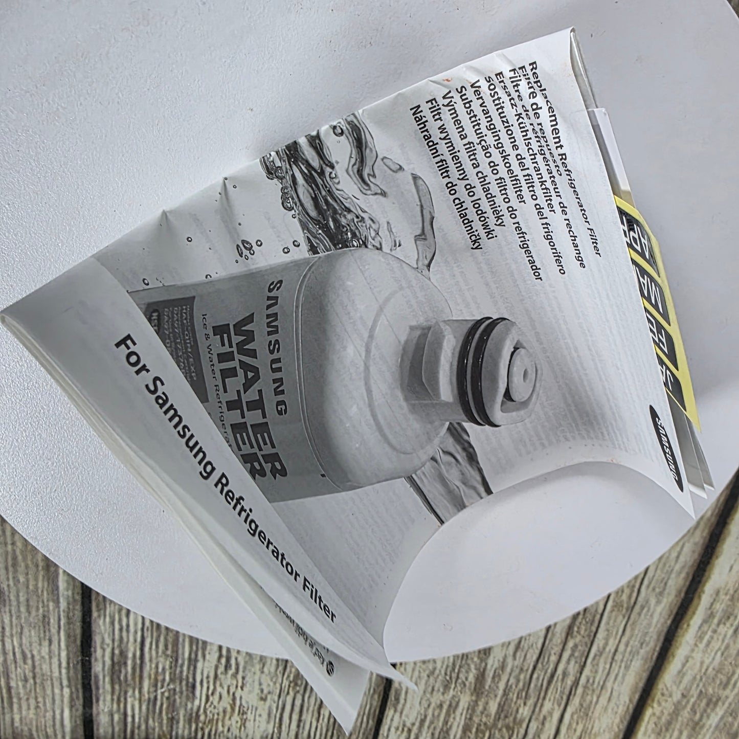 NIB New Samsung Ice & Water Refrigerator Filter HAF-QIN/EXP DA97-17376B