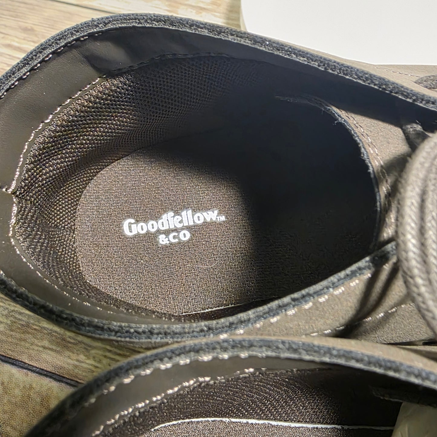 NIB New Goodfellow Men's Jerad Boots Gray Lace Up Shoes 098 00 6155