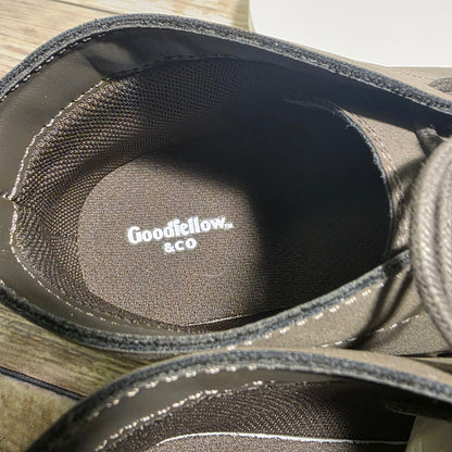 NIB New Goodfellow Men's Jerad Boots Gray Lace Up Shoes 098 00 6155