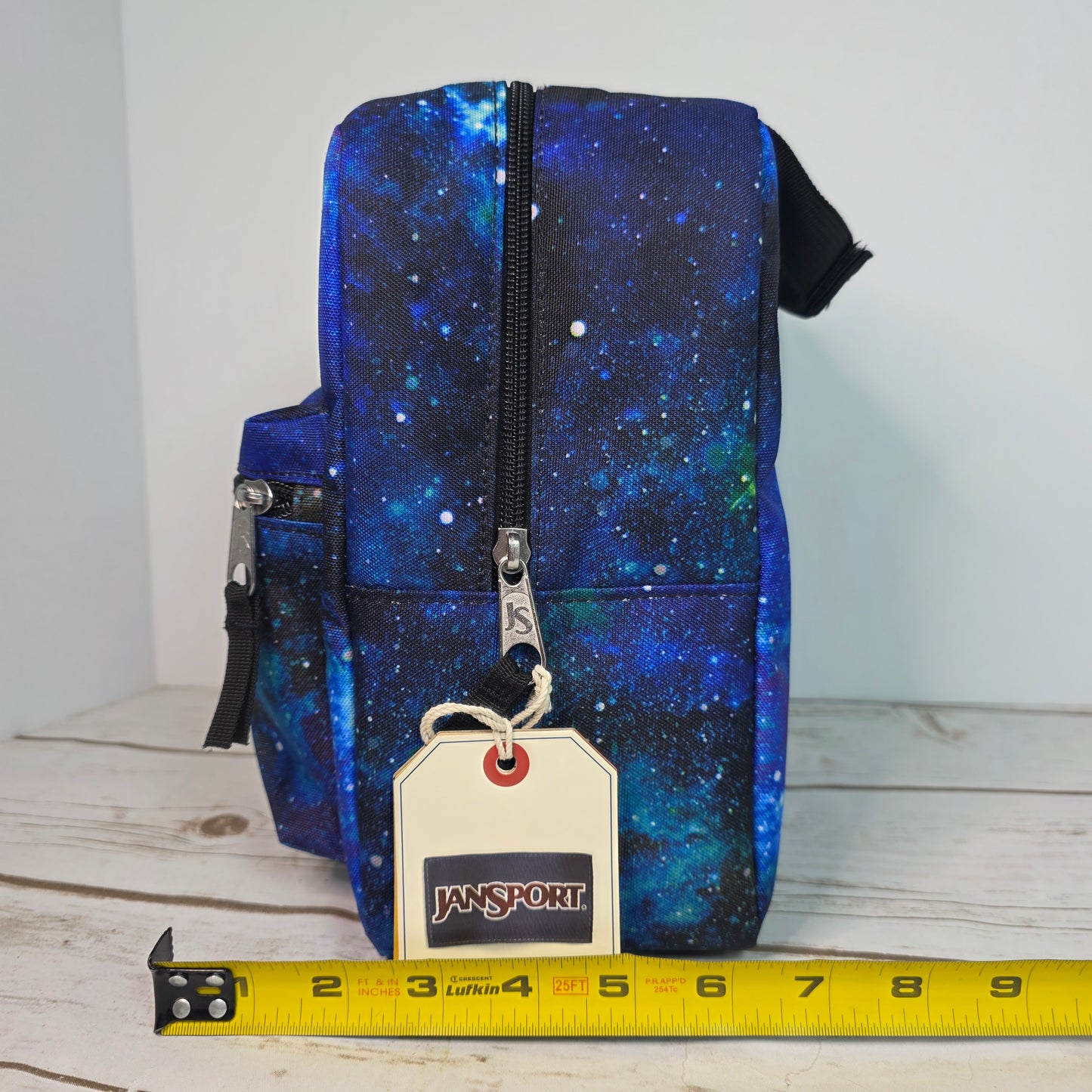 NWT New JANSPORT Mini Backpack Lunchbox Cyberspace Galaxy Big Break
