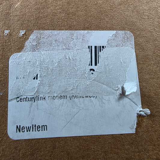 NIB CenturyLink C3000A DSL WiFi Modem Router