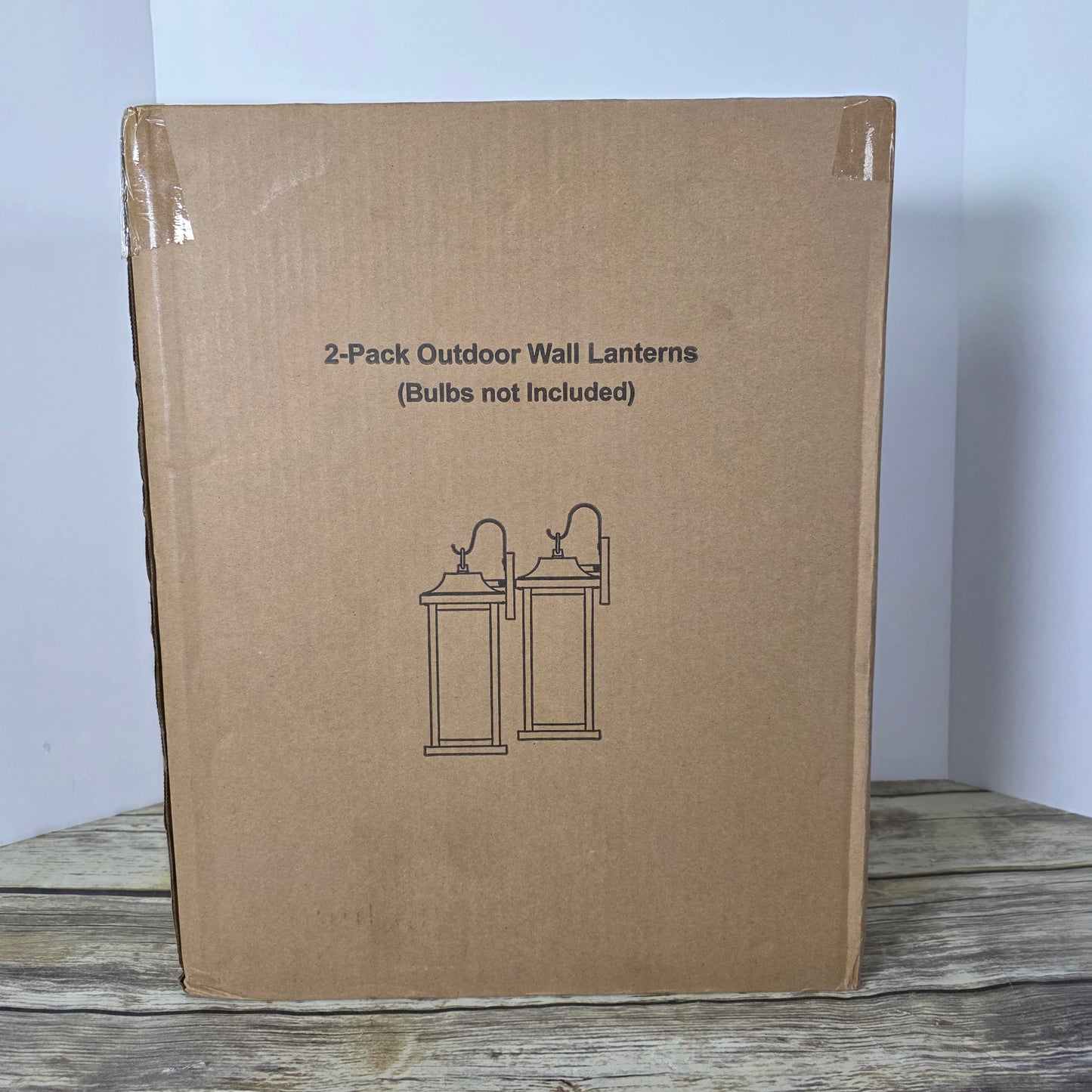 NIB New Roravilila 2 Pack Outdoor Wall Lanterns B061 15P