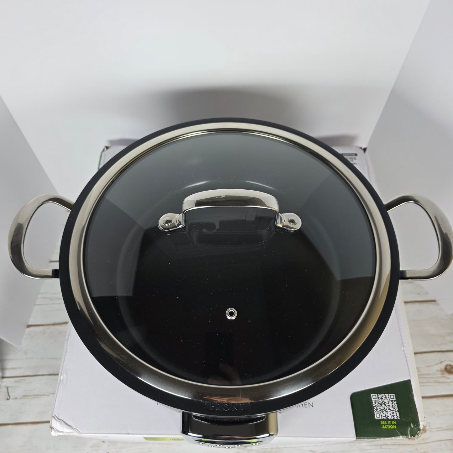 NIOB New GreenPan Elite 6Qt Essential Smart Skillet Pan CC005091