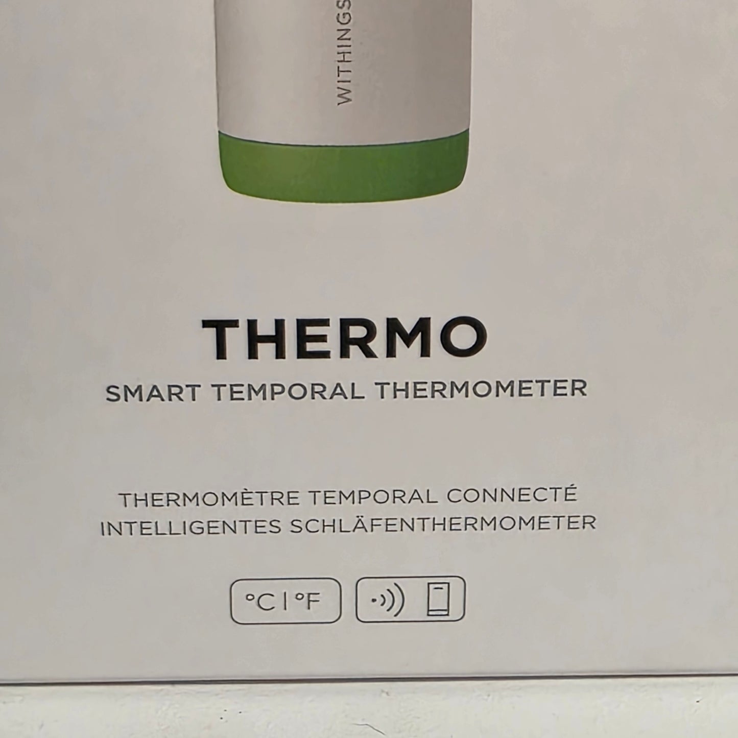 NIB New WITHINGS THERMO Smart Temporal Thermometer