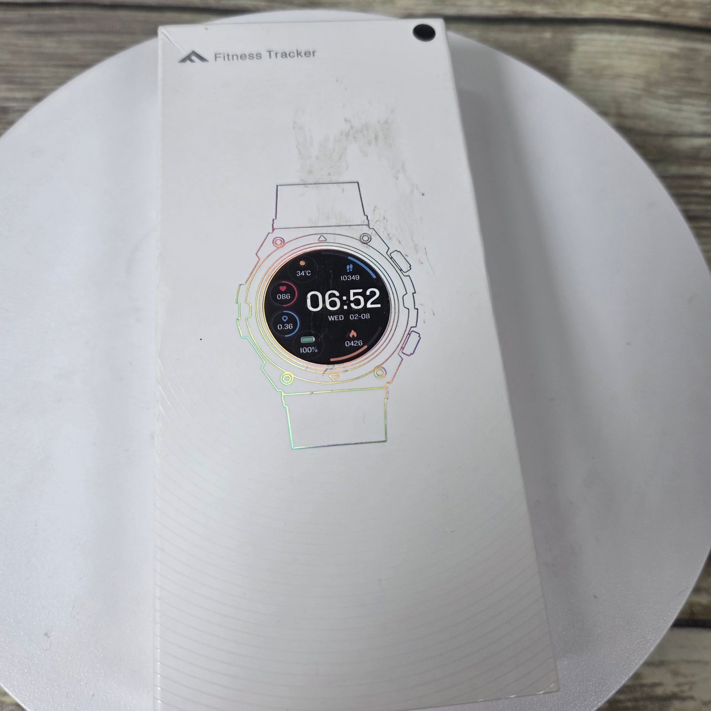 NIOB New Digital Fitness Tracker Watch Black S66