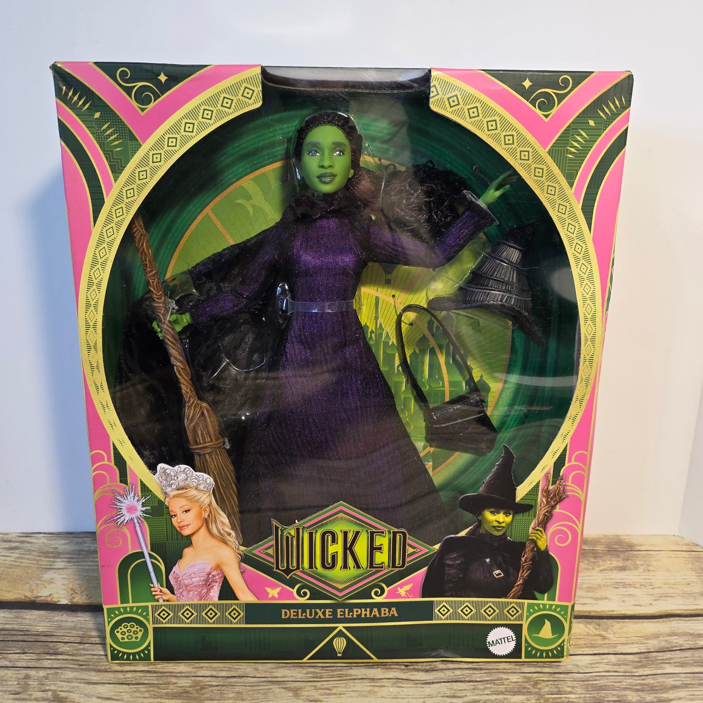 NIB New WICKED Deluxe Elphaba Doll 2024 w/ Box Error