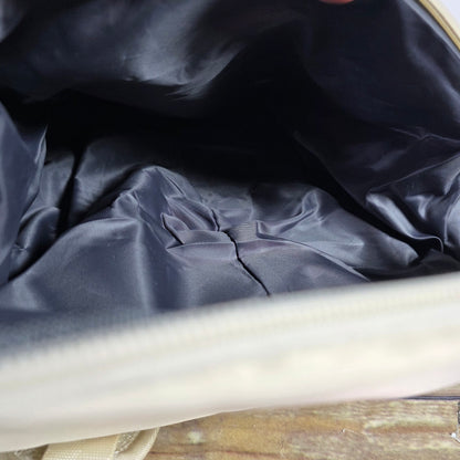 NWT New Beige Insulated Laptop Backpack Bookbag 5162