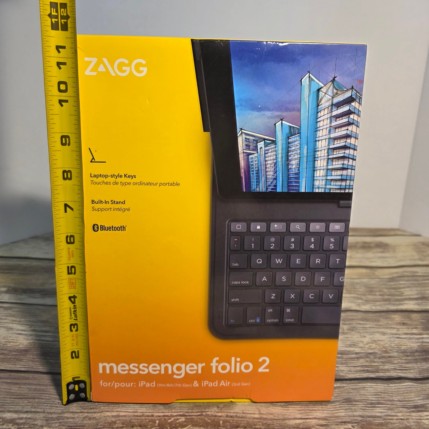 NIOB New ZAGG Messeger Folio 2 for iPad and iPad Air with Keyboard and Bluetooth