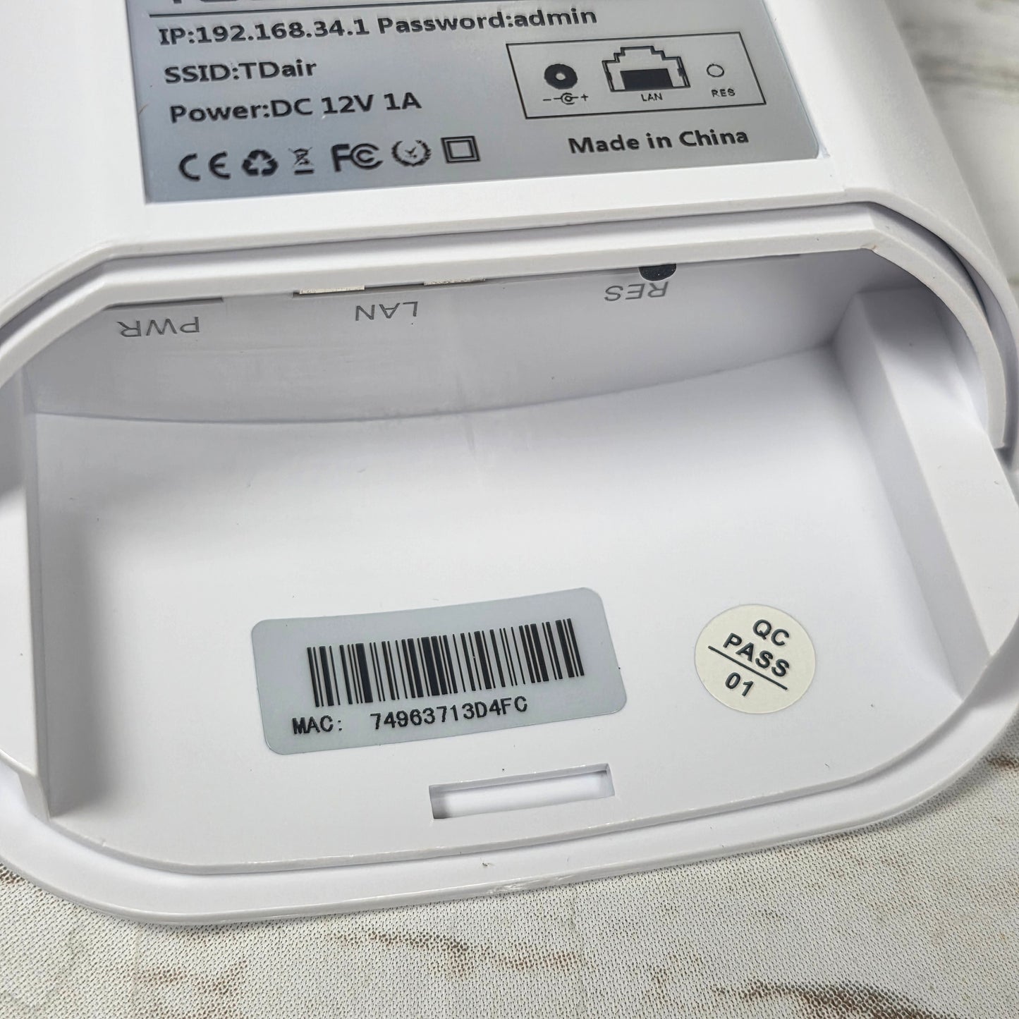 NIOB New Todaair Outdoor Wi-Fi Extender TD-MRT20 V20.01