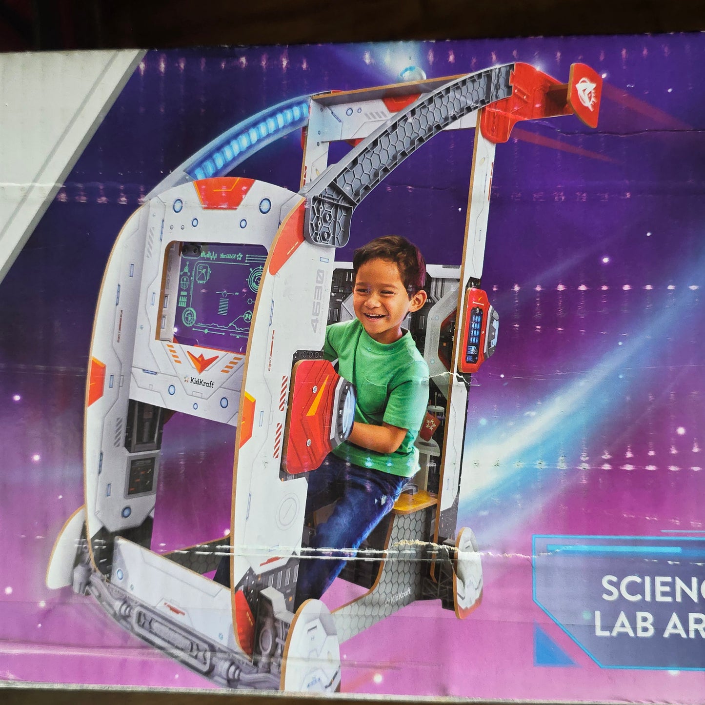 Local Pickup ONLY NIOB New KidCraft Ultimate Spaceship Motion Activated Lights Kids Toy