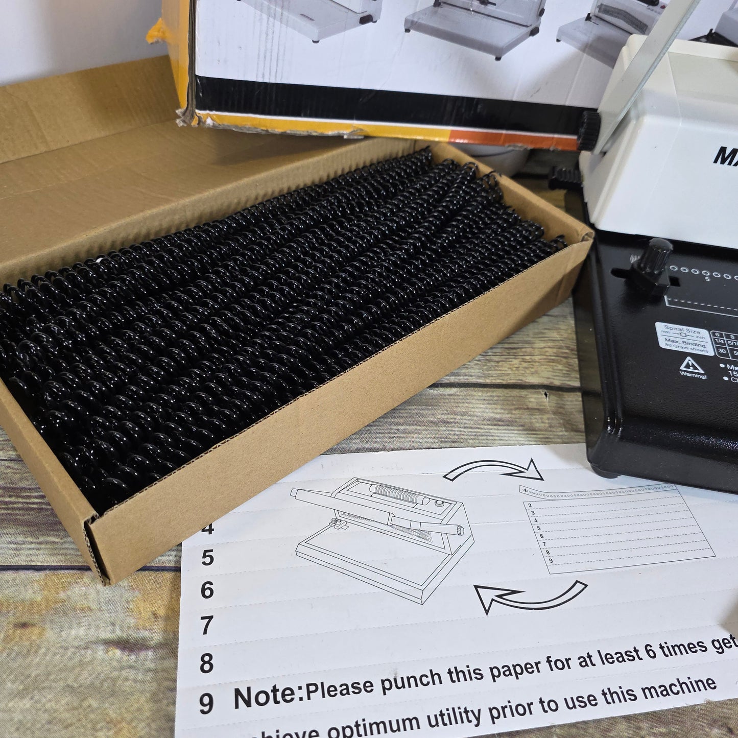 New MAKEASY Binding Machine CoilBind BM-S16