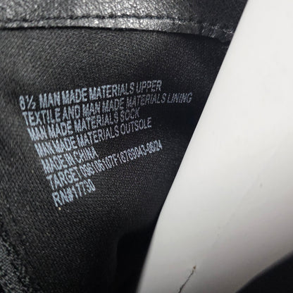 NIB New Universal Thread Connor Ankle Boots Black Biker Womens 8.5 / 9