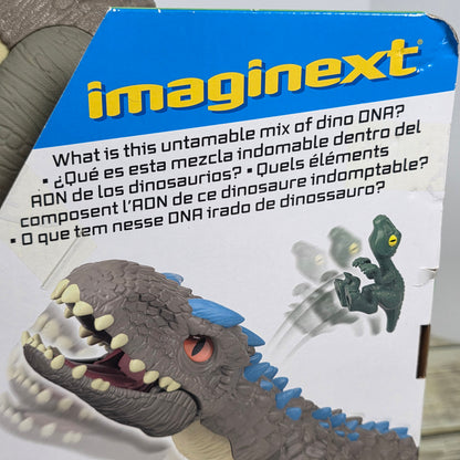 NIB New Fisher Price Imaginext Thrashing Indominous Rex Dinosaur Toy