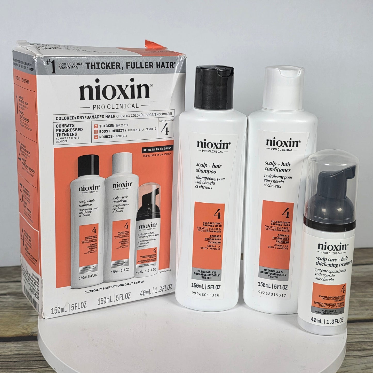 NIOP New Nioxin Scalp Care - Hair Thickening System Shampoo Conditioner Thickening Treatment