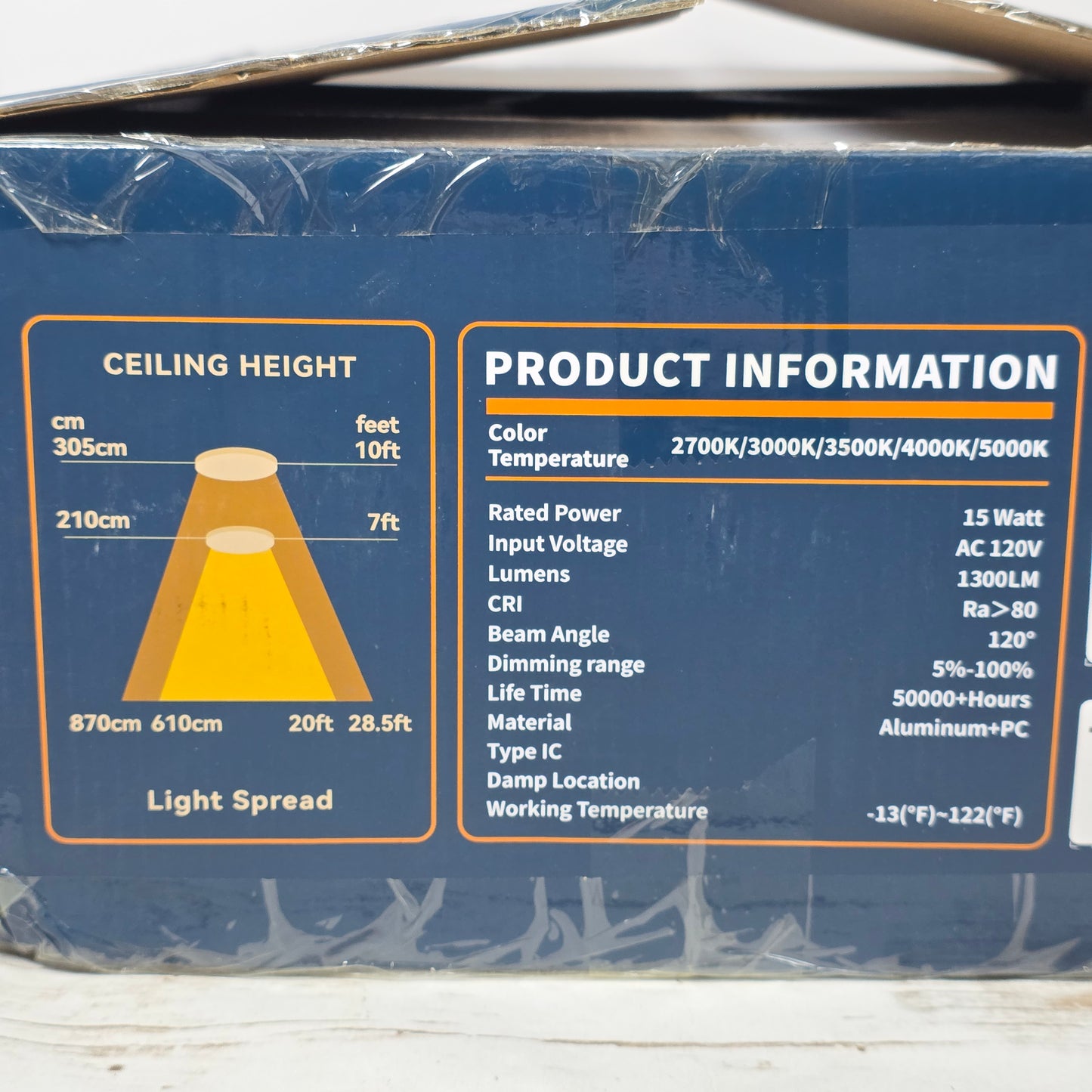 NIOB New Amico 12-Pack 7" 5CCT IN 1 LED Recessed Light A18GL011012009