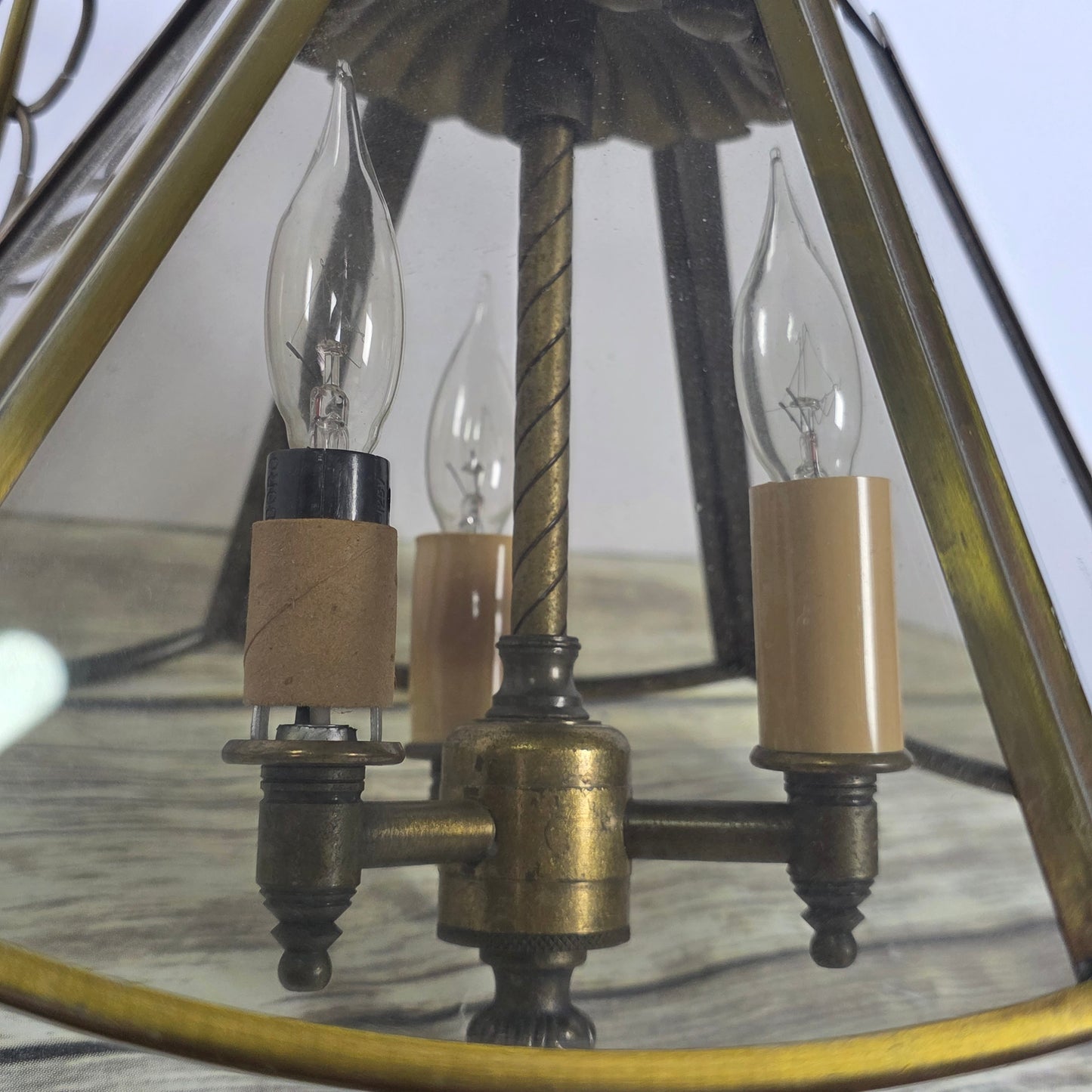 Vintage E-49335 Underwriters Laboratories, Inc LISTED ELECTRIC FIXTURE ISSUE NO. C-515,498