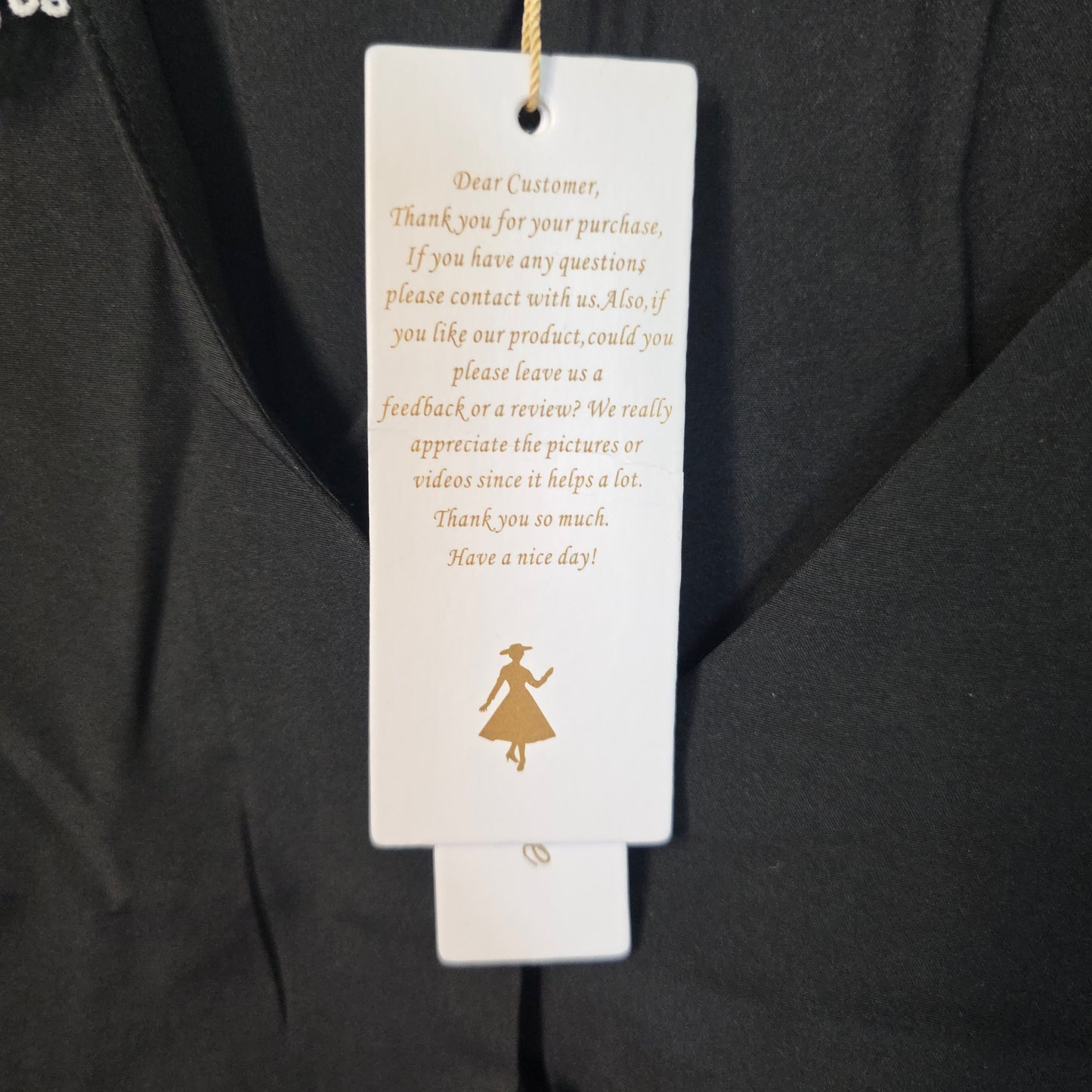 NWT New Belle Pogue Elegant Retro Blouse Black 2XL