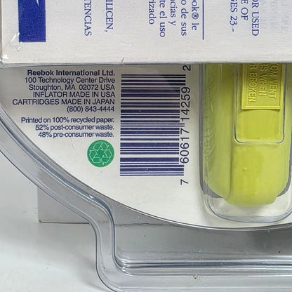 New Reebok InstaPump Inflator Kit Bonus 2 CO2 Cartridges Dallas Cowboys