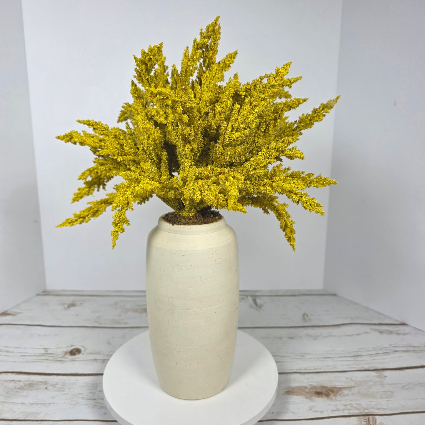 New Threshold Goldenrod Arrangement Yellow Gold Floral Vase