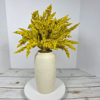 New Threshold Goldenrod Arrangement Yellow Gold Floral Vase