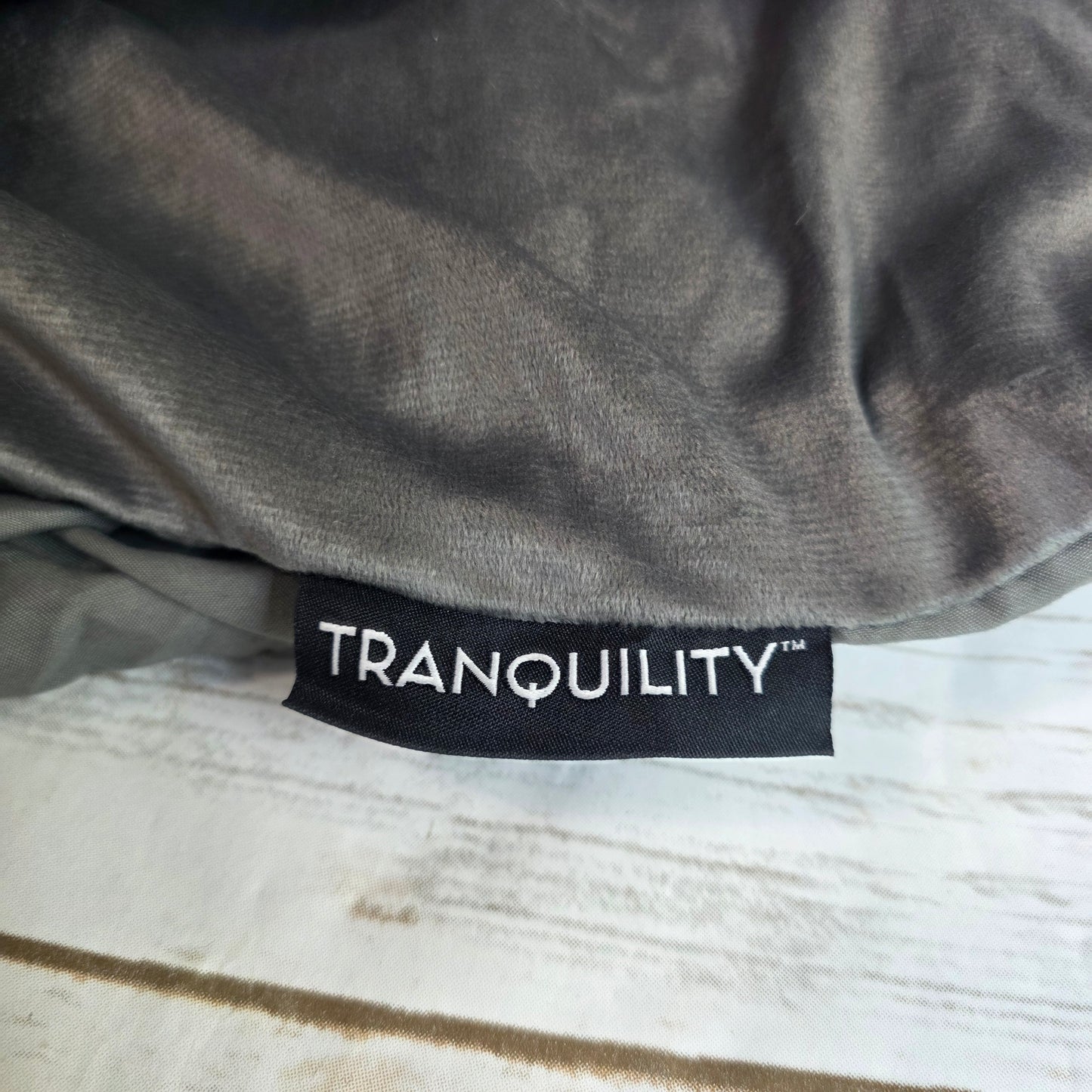 NEW Tranquility Weighted Blanket with Washable Cover 20Lbs Gray