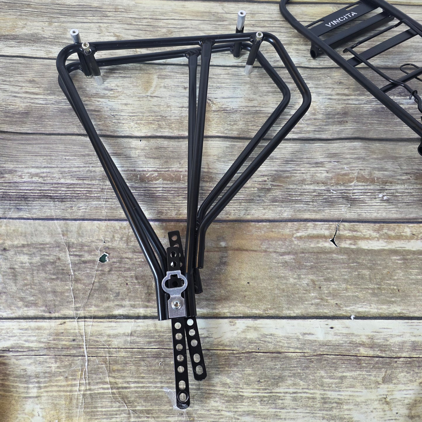 VINCITA Fat Tire Bike Cargo Luggage Rack Max Load 60lbs. MISSING HARDWARE