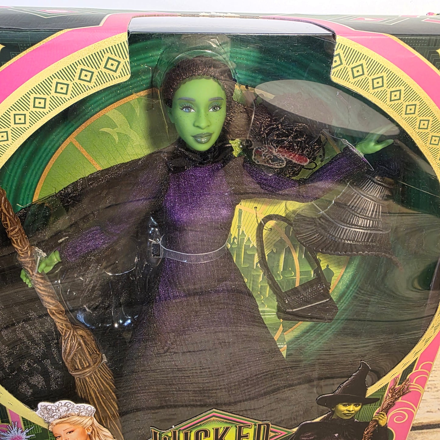 NIB New WICKED Deluxe Elphaba Doll 2024 w/ Box Error