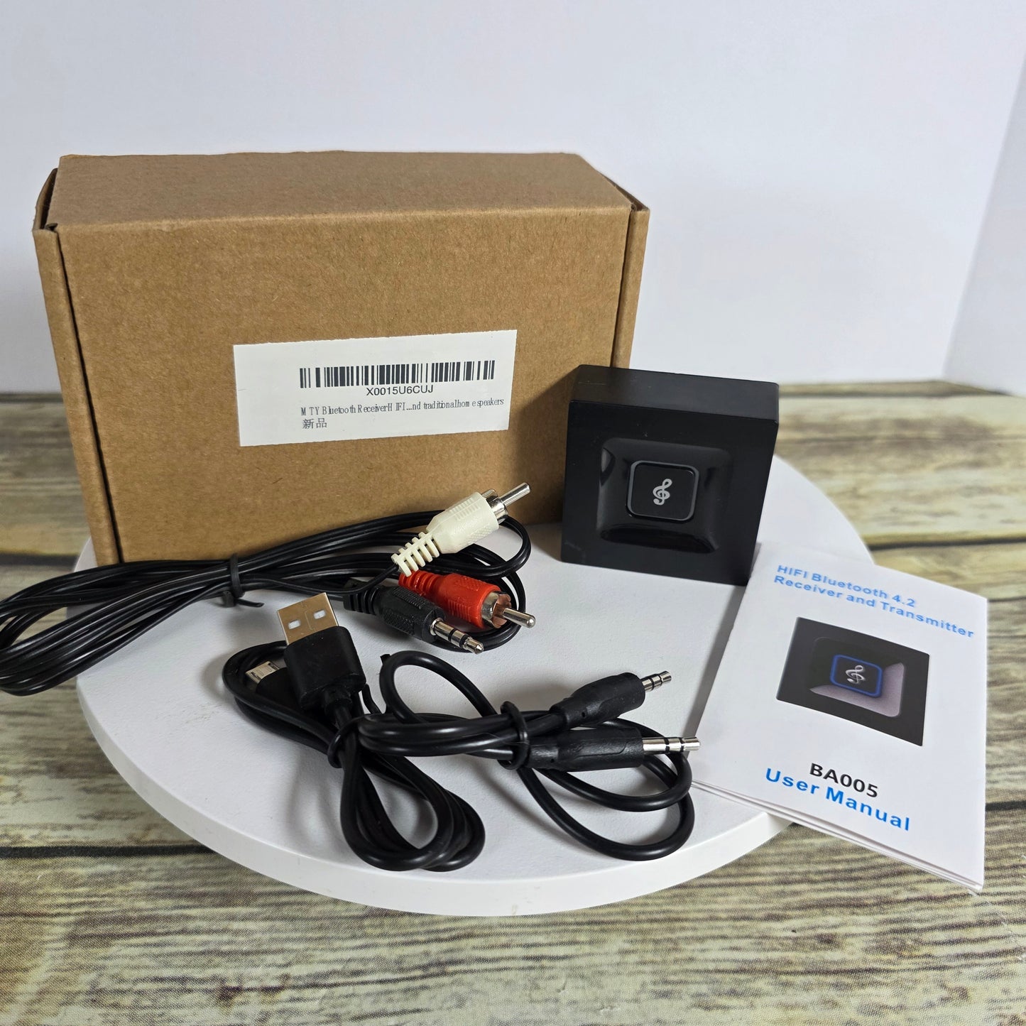 Bluetooth Audio Adapter for Music Streaming Sound System