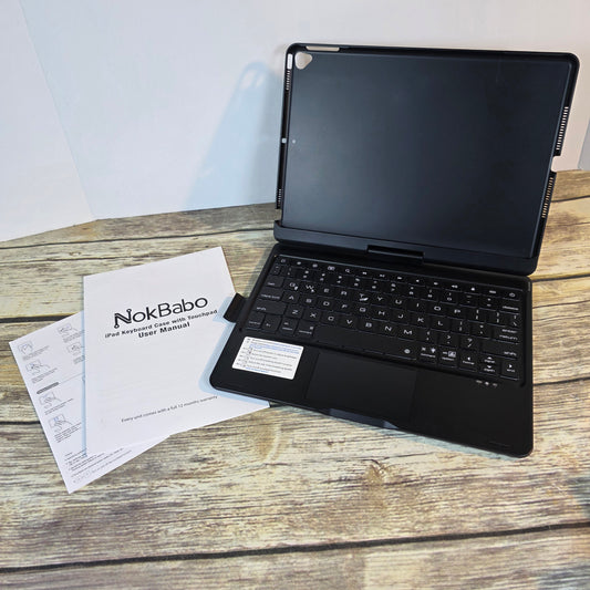 NIOB NokBabo F180 F360 NOKBABO's Keyboard iPad 9.7" /  10.2" / 10.5" Black