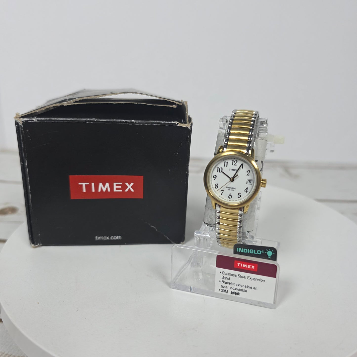 Women's Timex Watch Indiglo WR30M 95 T 12MM LUG T2H381 9J