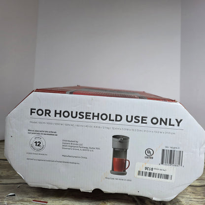 Instant Solo Coffee Maker 140-6081-01 Cracked Water Tank