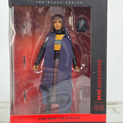NIB New Star Wars The Black Series The Acolyte Mae (Assassin)