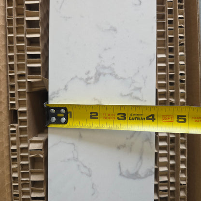 New Home Decorators CALA WHITE Engineered Stone Sidesplash ET22CW-SS