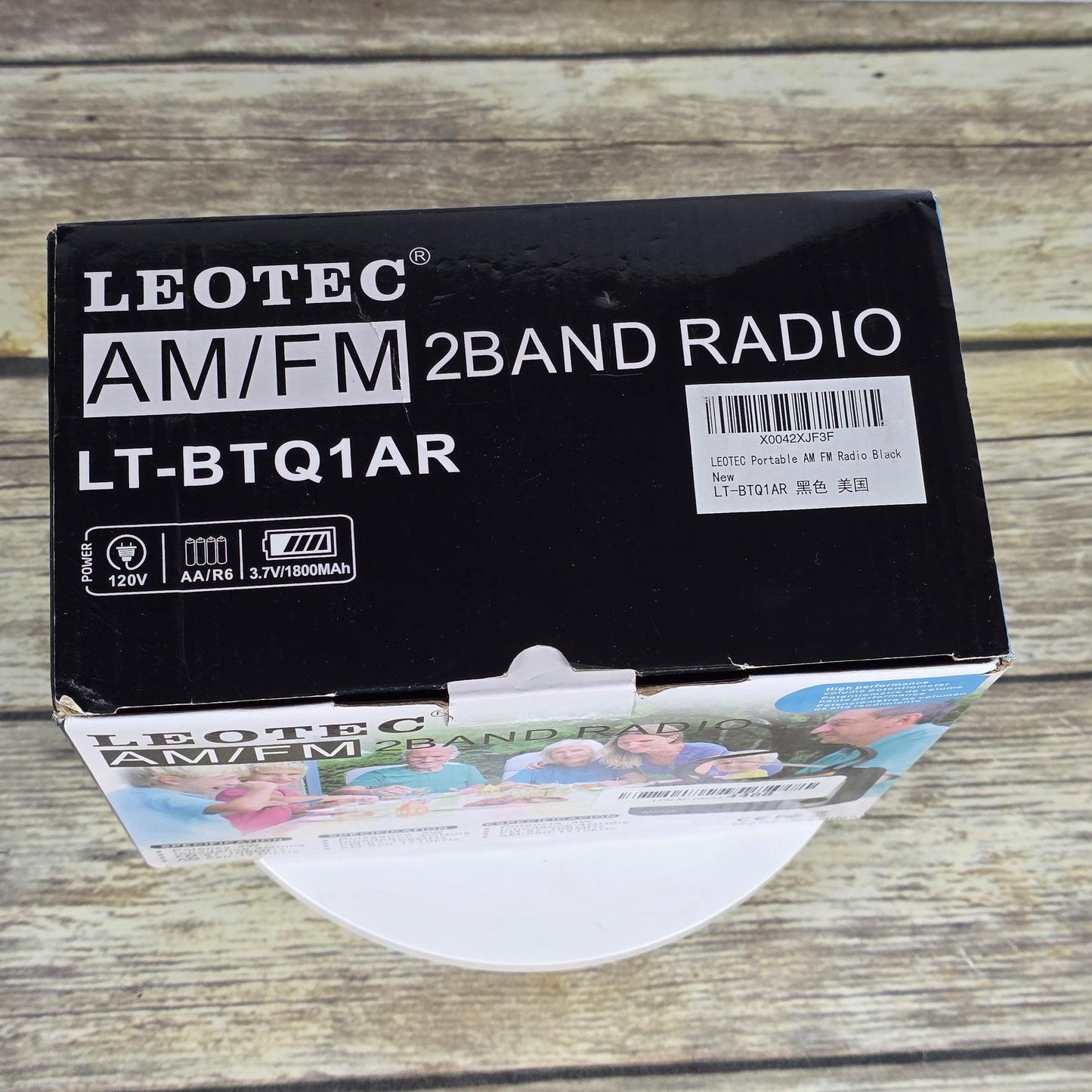 NIOB New LEOTEC AM/FM 2Band Radio LT-BTQ1AR