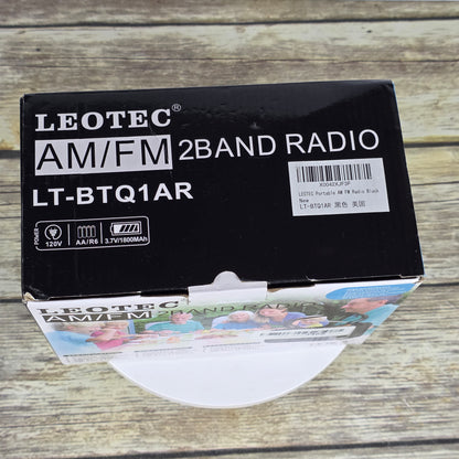 NIOB New LEOTEC AM/FM 2Band Radio LT-BTQ1AR