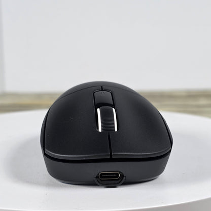 NIOB New ARTIC SHARK X3-Mouse PAW-3395 White Wired+2.4G+BT5.4 Connections