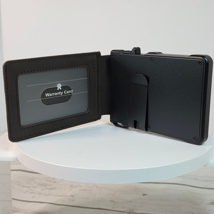 New KIMVES  Minimalist Airtag Wallet Coffee Brown