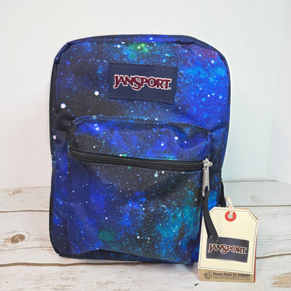 NWT New JANSPORT Mini Backpack Lunchbox Cyberspace Galaxy Big Break