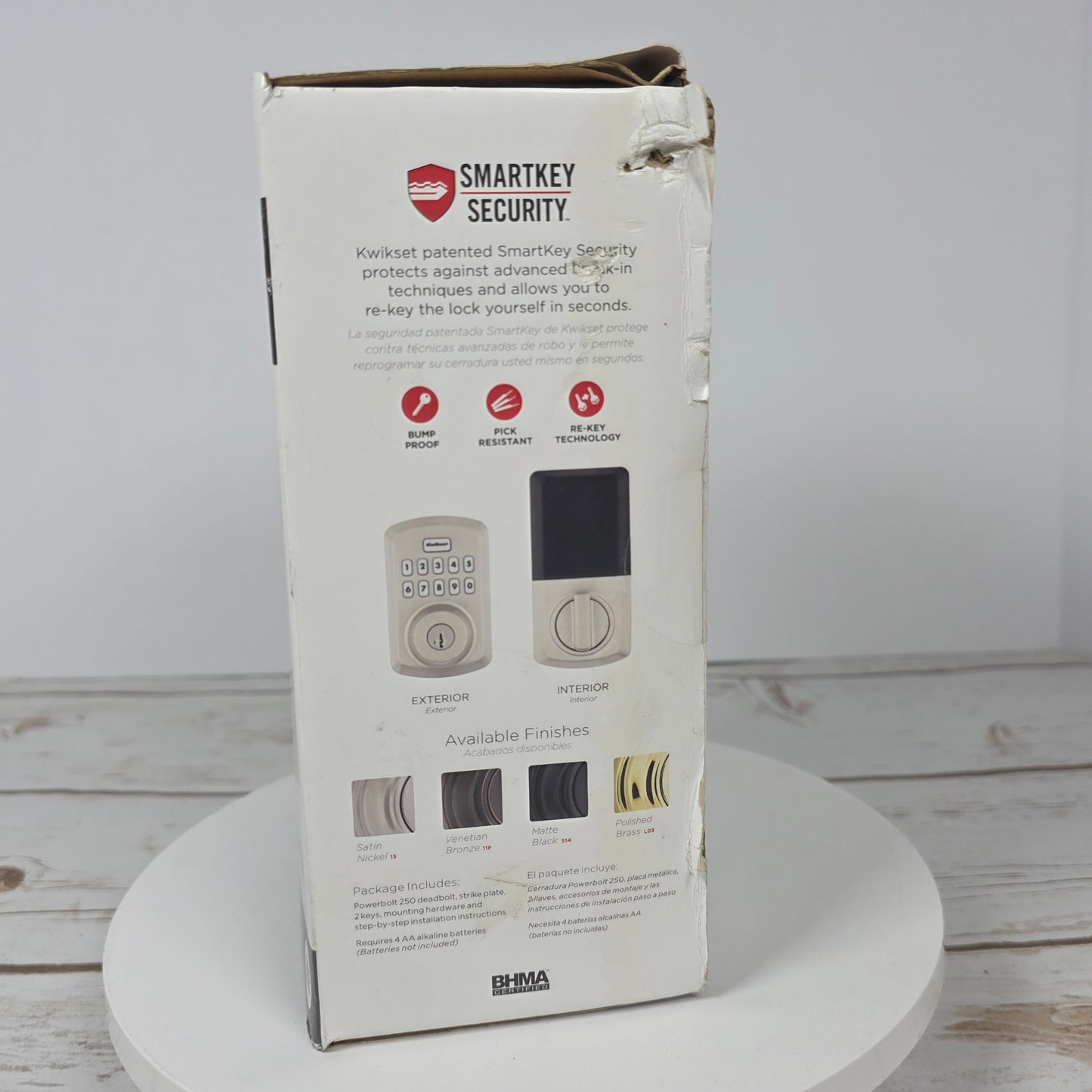 NIB New Kwikset Powerbolt 250 Keypad Electronic Lock