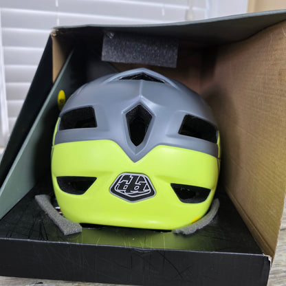 NIOB New Troy Lee Designs A1 Mips Classic Gray Yellow Small
