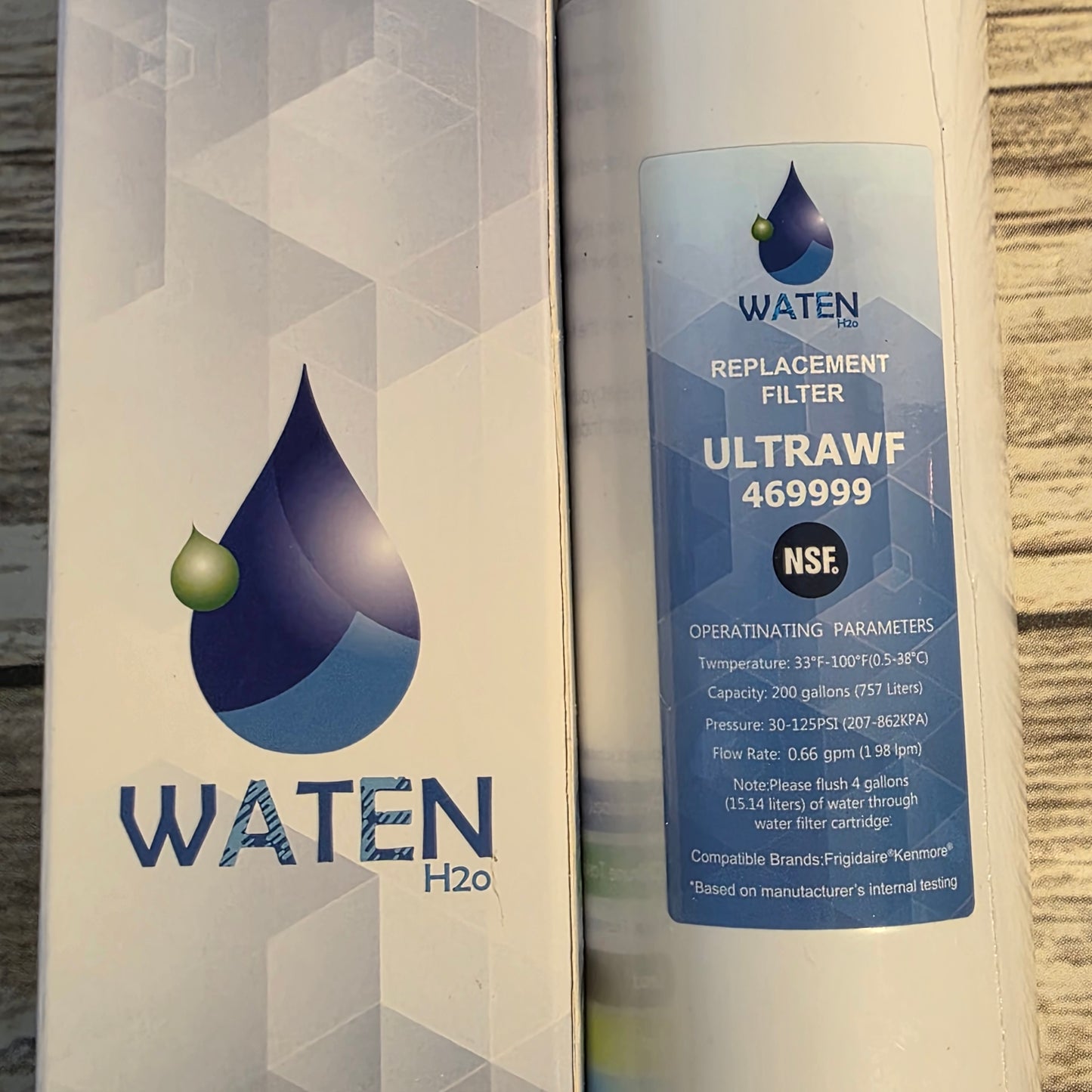 NIB New WATEN H2O Replacement Filter ULTRAWF 469999 Frigidaire Kenmore