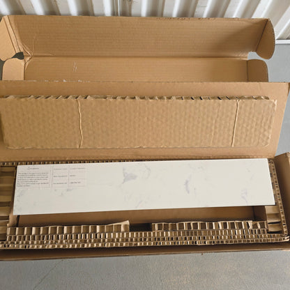 New Home Decorators CALA WHITE Engineered Stone Sidesplash ET22CW-SS