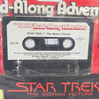 Vintage Star Trek Read-Along Adventure Action-Packed Story Cassette