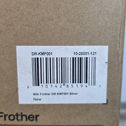 NIB New DREO BaristaMaksr Milk Frother Model No. DR-KMF001 Stainless Steel