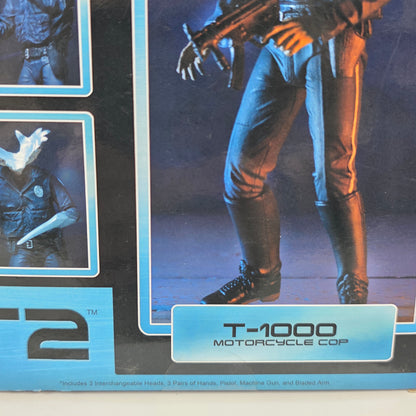 New NECA Reel Toys Terminator 2 Judgment Day Action Figure T-1000 Motorcycle Cop