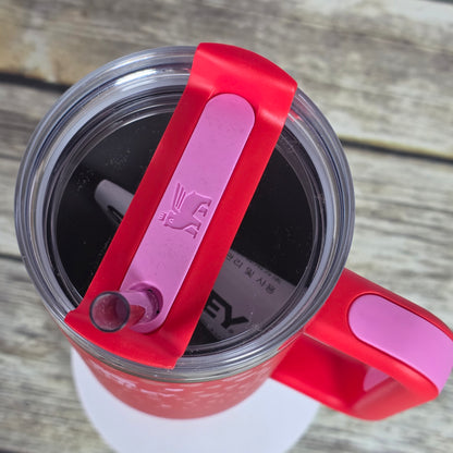 New STANLEY The Flowstate Quencher H20 Tumbler 40oz Valentines