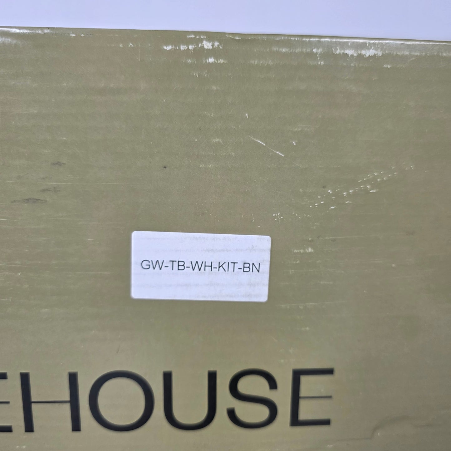 NIOB New GLASSWAREHOUSE Shower Towel Bar Hinge Door Hardware Kit GW-TB-WH-KIT-BN